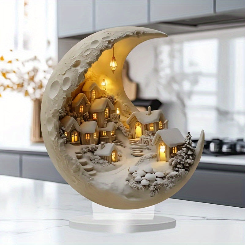 Moonlight Snow Lamp