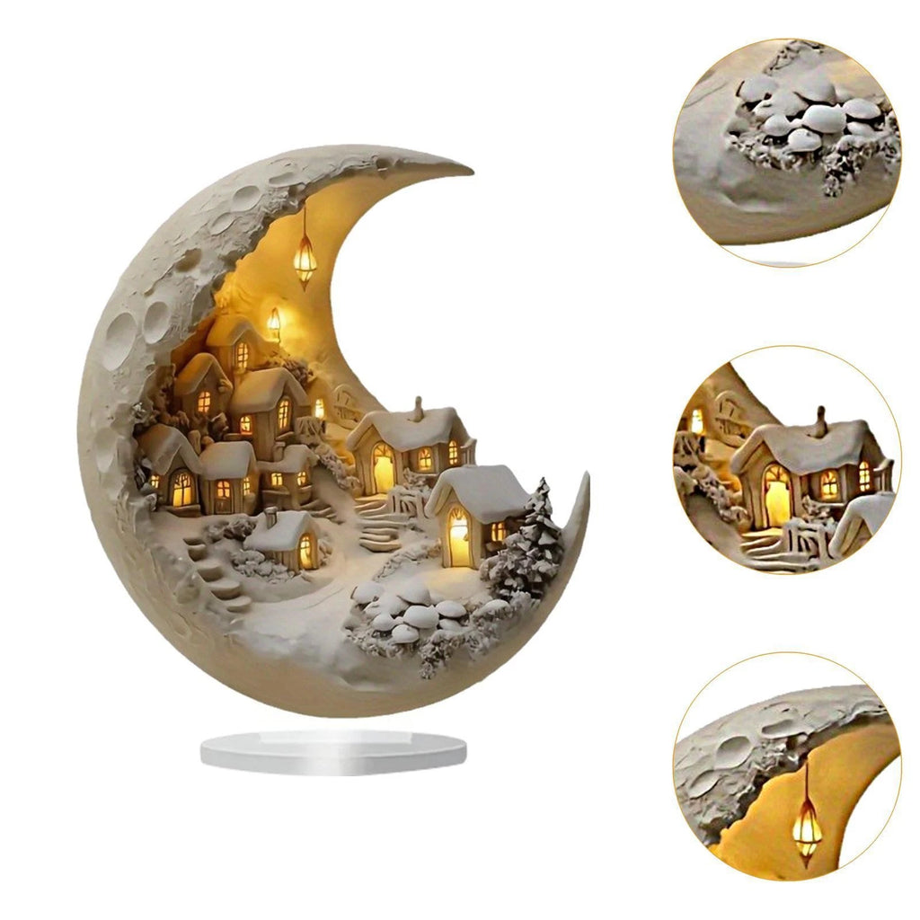 Moonlight Snow Lamp