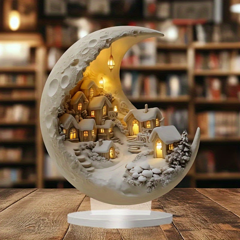 Moonlight Snow Lamp